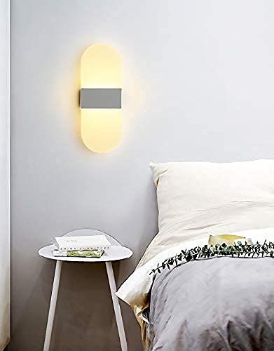 DRR Teleservices 15W Round Acrylic LED Wall Lamp Warm White for Indoor Use