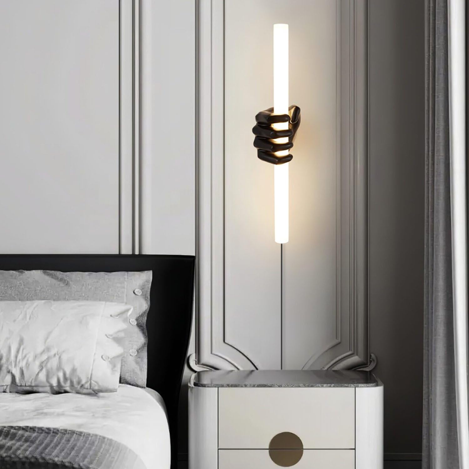 HandGrip LED Wall Light: Modern Artistic Accent & Energy Efficient