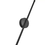 Modern Black LED Linear Wall Light - Stylish, Eco-Friendly Elegance